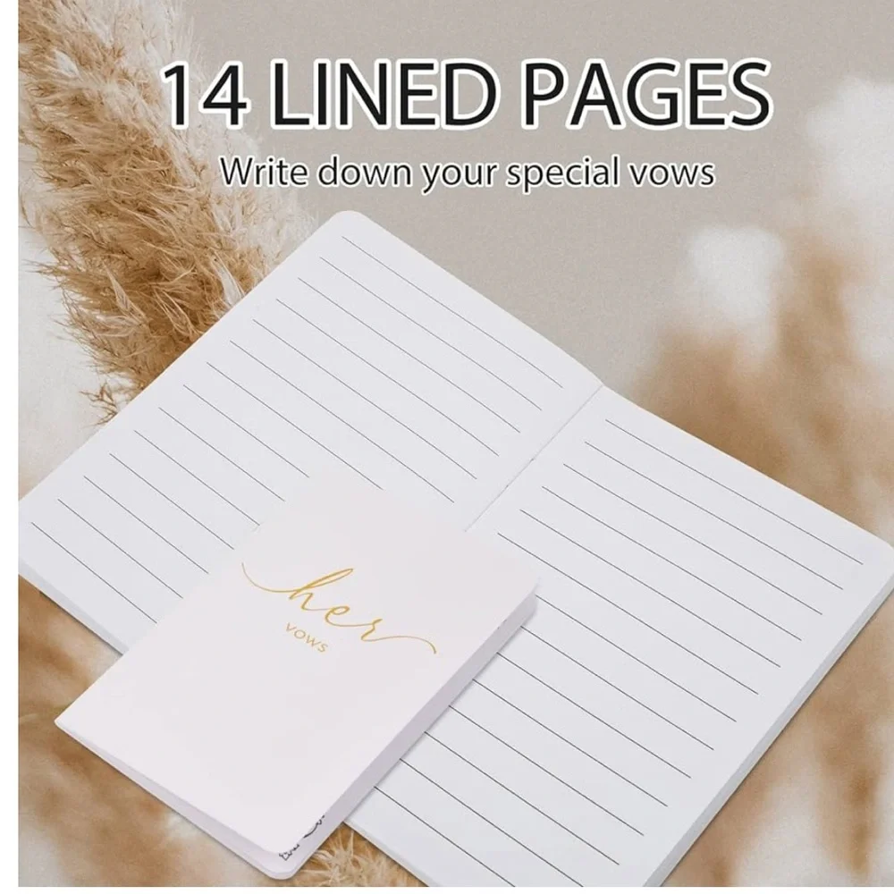 His and her vow books